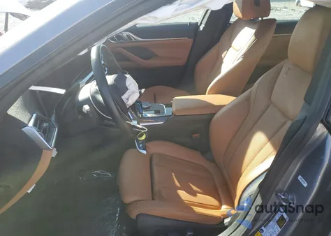 2022 BMW I4 Edrive 40 из США, поврежденный, VIN WBY73AW0XNFM61440